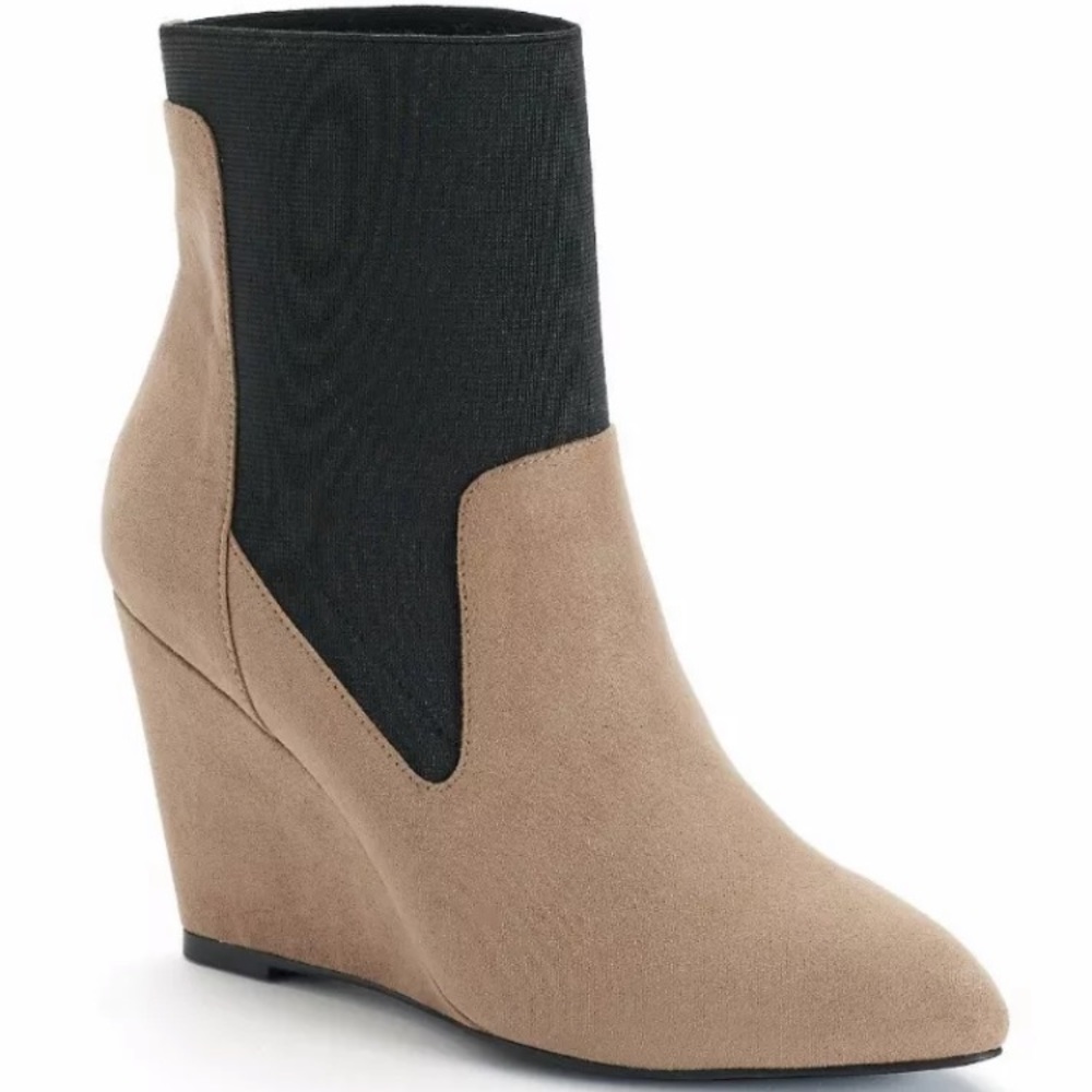 Style Charles by Charles David Wedge Ankle Boots